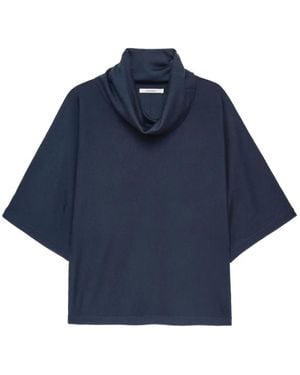Maliparmi Pull Drapé À Design Croisé - Blue