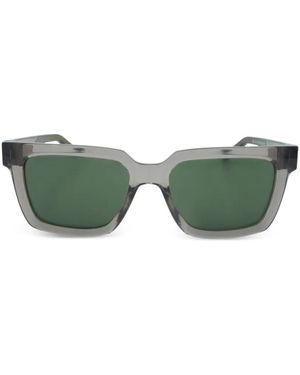 Nike Tide Cosmic Rectangle-Frame Sunglasses - Green