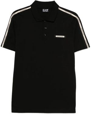 EA7 Short-Sleeves Polo Shirt - Black