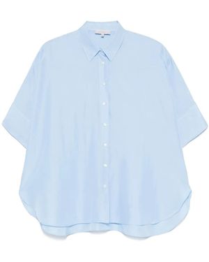 Antonelli Silk Shirt - Blue