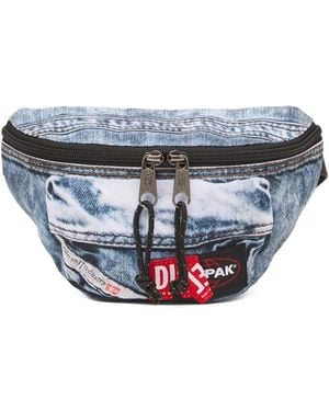 DIESEL X Eastpack デニムベルトバッグ - グレー