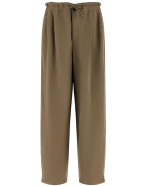 Brunello Cucinelli Cappuccino Jersey Pant - Natural