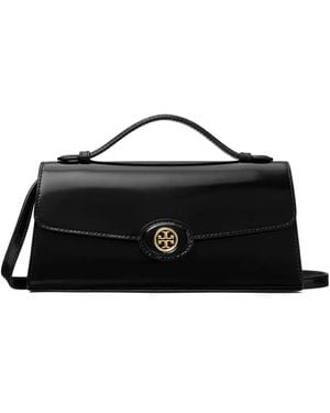 Tory Burch Robinson Mini-Tas - Zwart