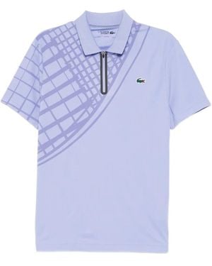 Lacoste Logo-Embroidered Polo Shirt - Blue