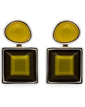 Baobab Boucles D'Oreille Rita - Jaune