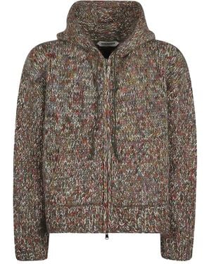 NAMACHEKO Hoodie Maurius À Fermeture Zippée - Brown