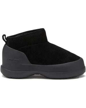 Moon Boot Mb Luna Low Boot Suede Boots - Black