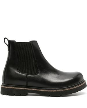 Birkenstock Highwood Leather Chelsea Boots - Black