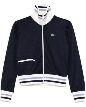 Lacoste Logo-Embroidered Jacket - Blue