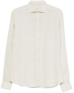 Tintoria Mattei 954 Long-Sleeves Shirt - White