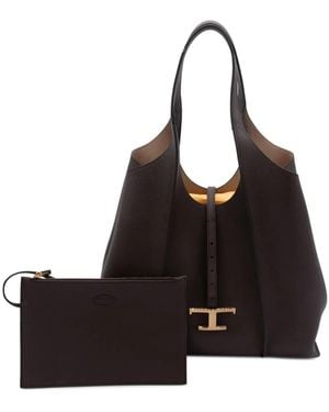 Tod's Borsa Tote T Timeless - Nero