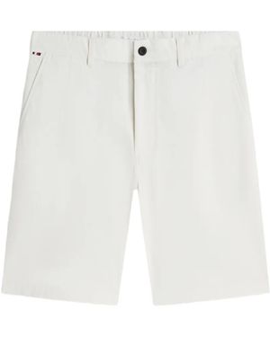 Tommy Hilfiger Belt-Loop Chino Shorts - White