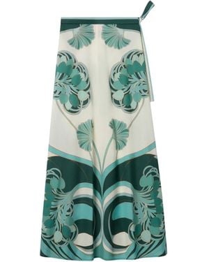 La DoubleJ Jupe Sarong - Green