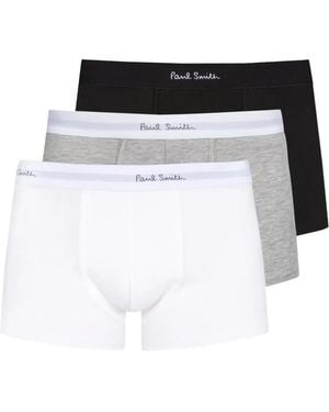Paul Smith Logo-Waistband Boxers (Pack Of Three) - Black