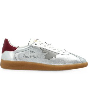 DSquared² Rebels Lace-Up Fastening Trainers - White
