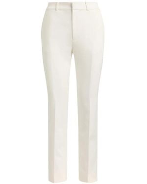 Ralph Lauren Double-Faced Slim-Fit Pants - White