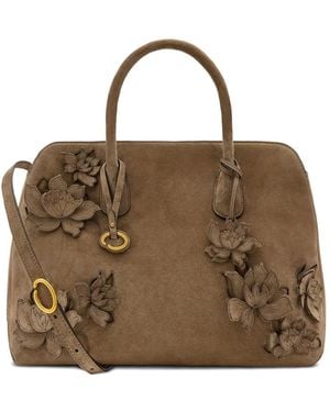 Oscar de la Renta Ivy ハンドバッグ - ブラウン