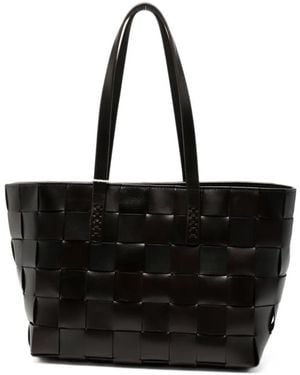 Dragon Diffusion Japan Woven-Design Tote Bag - Black