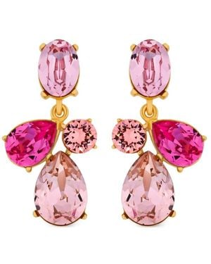 Oscar de la Renta Candy Drop Earrings - Pink