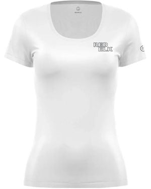 REDELK T-Shirt À Logo Imprimé - Blanc