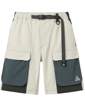 Nike Acg "Smith Summit" Cargo Shorts - White