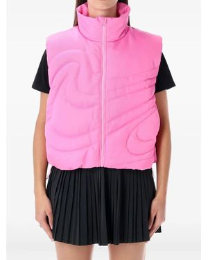 Nike Zip-Up Padded Gilet - Pink