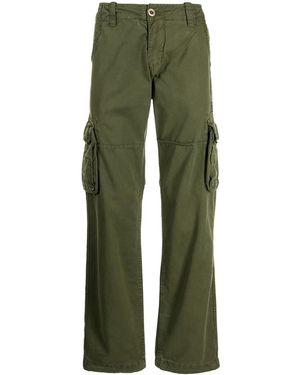 Alpha Industries ストレート カーゴパンツ - グリーン