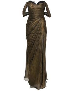 IRIS SERBAN Natasha Maxi Dress - Green