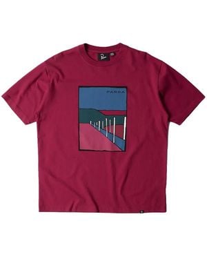 by Parra Beach Parking Short-sleeve T-shirt - レッド