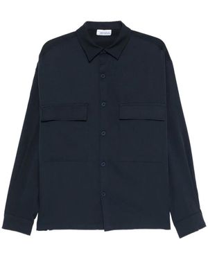 Imperial Flap-Pocket Shirt Jacket - Blue