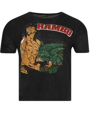 Earthling VIP Rambo Graphic-Print T-Shirt - Black