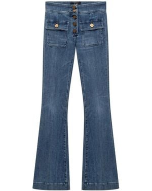 The Seafarer Anais Button Pocket Jeans - Blue
