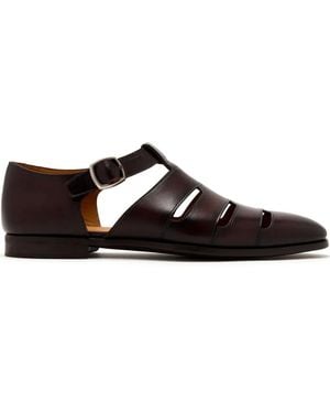 Magnanni Leather Sandals - Black