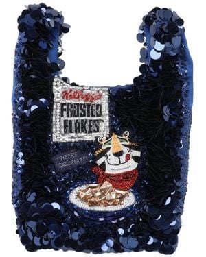 Anya Hindmarch Blue tote bag - Blau