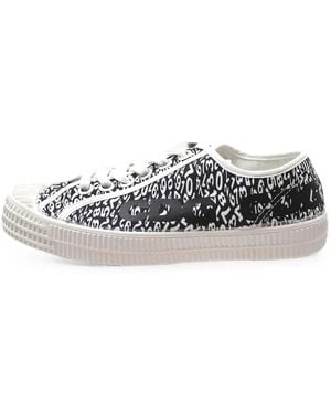 Comme des Garçons Star Master Print Sneakers - White