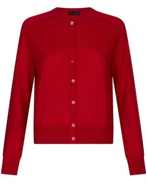 Liu Jo Cardigan À Boutonnière - Rouge