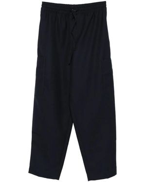 KENZO Virgin Wool Trousers - Blue