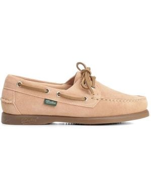 Paraboot Barth Lace-Up Ballet Flats - Natural