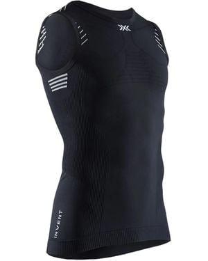 X Bionic Geripptes Oberteil - Schwarz