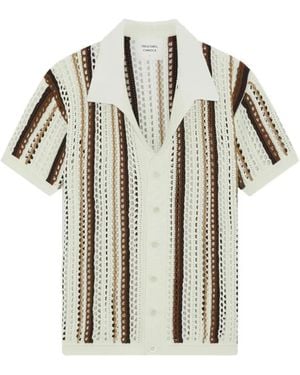 Frescobol Carioca Chemise Pinto En Crochet - White