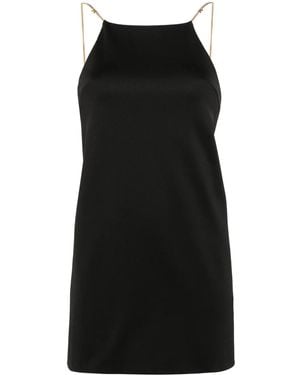 Palm Angels Jersey Minidress - Black