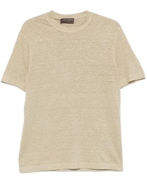 FILIPPO DE LAURENTIIS Short-Sleeve T-Shirt - Natural