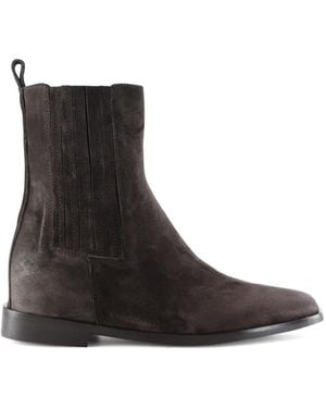 Notabene Lipa Suede Ankle Boots - Black