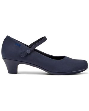 Camper Helena Suede Court Shoes - Blue