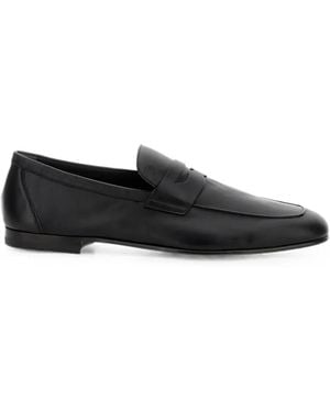 Tod's Monogram Penny Loafers - Black