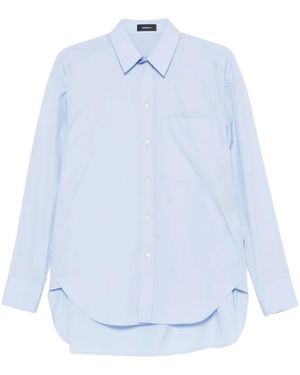 Wardrobe NYC Pocket Shirt - Blue