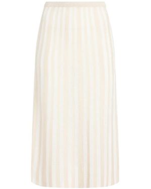 Proenza Schouler Isley Rib-Knit Midi Skirt - White