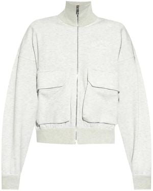 Versace ジップアップ スウェットシャツ - ホワイト