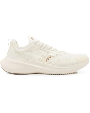 Athletic Propulsion Labs Mesh-Panel Lace-Up Trainers - White