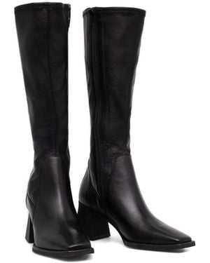 Vagabond Shoemakers Hedda ブロックヒール スクエアトゥ ブーツ 70mm - ブラック